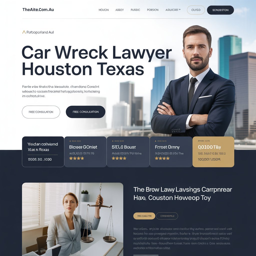 Thealite.com.au Car Wreck Lawyer Houston Texas: Expert Help When You Need It Most